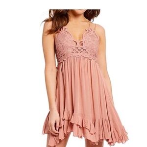 Free people Adella slip dress